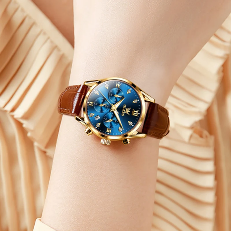 Рисунок 5 - Женские кварцевые часы с кожаным ремешком