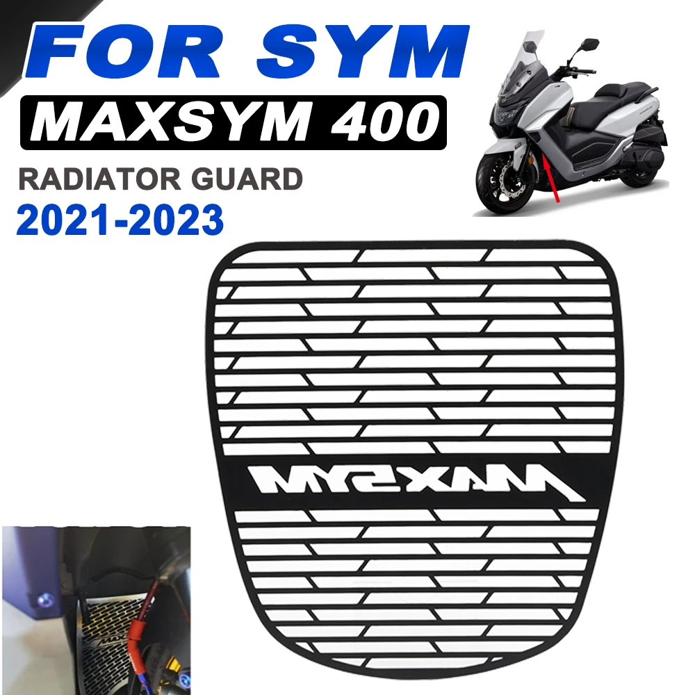 

Защитная решетка радиатора для мотоцикла SYM Maxsym400 Maxsym 400 2021 - 2023