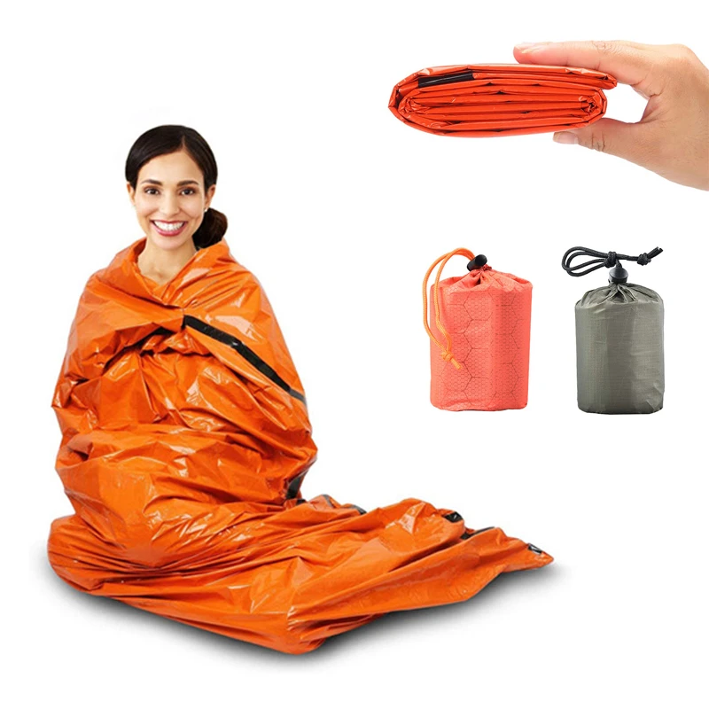 Outdoor Emergency Portable Waterproof Survival Sleeping Bag Thermal