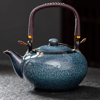 Tianmu Glazed Ceramic Teapot 750ml 1