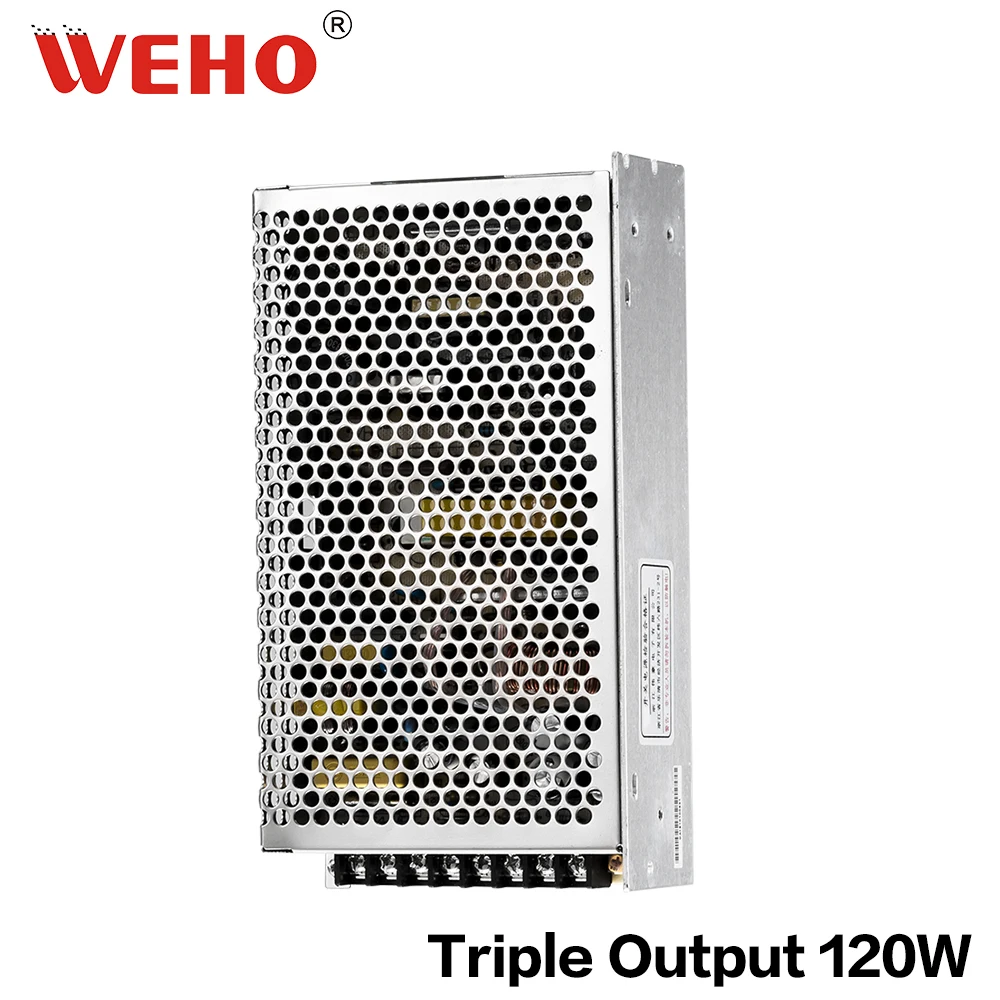 

T-120W Triple Output 5V 12V -5V/5V 12V -12V/5V 15V -15V/5V 12V 24V AC DC Switch Power Supplied 120W For LED Strip