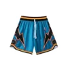 American Basketball Shorts Men's Summer Loose Quick-drying Breathable Sports Four-point Pants But Knee James Curry Same Style 1