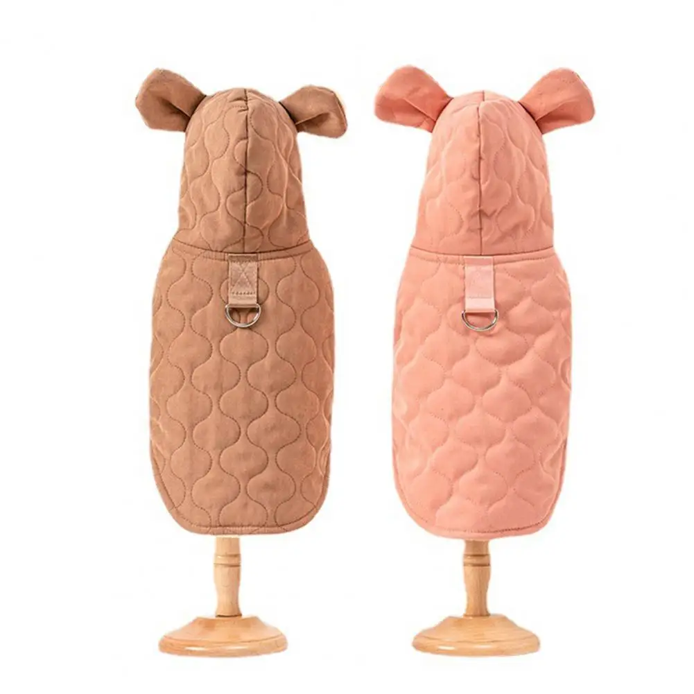 Stylish Pet Vest Pet Accessories Dog Hoodie Sleeveless Dress Up Small Dog Cold Weather Coat