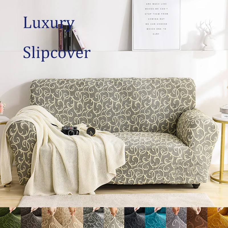 

Luxury jacquard Stretch Sofa Cover For Living Room Washable Sofa Covers Removable Couch Covers Sofas Slipcover For Home Hotel