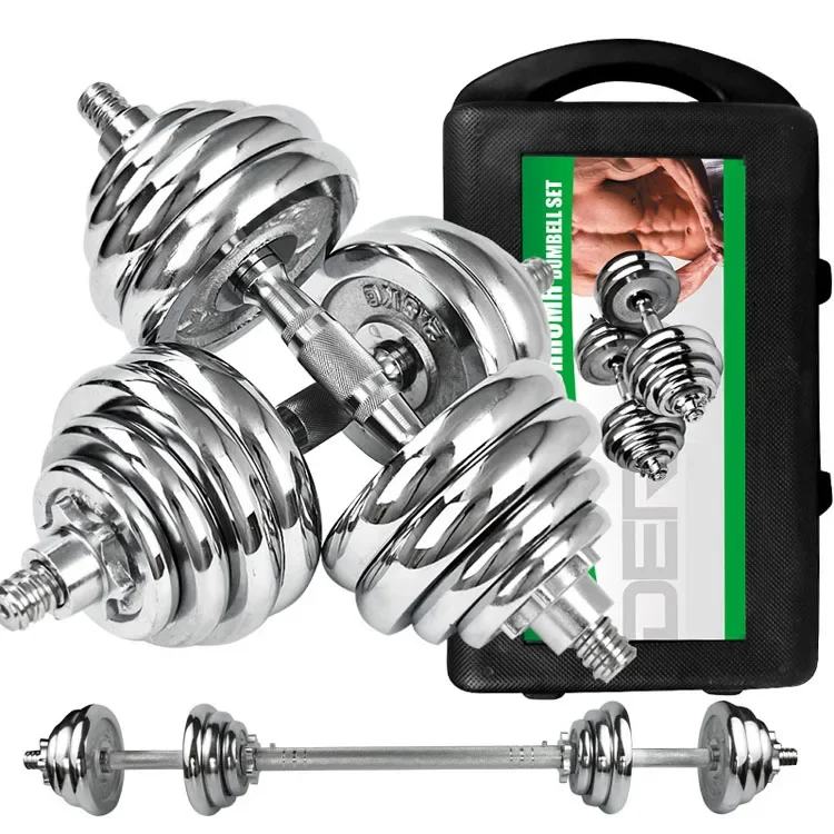 

Electroplated Jujube Bar Dumbbells for Men's Fitness Household Men's and Women's Hand Weights Fitness Barbells
