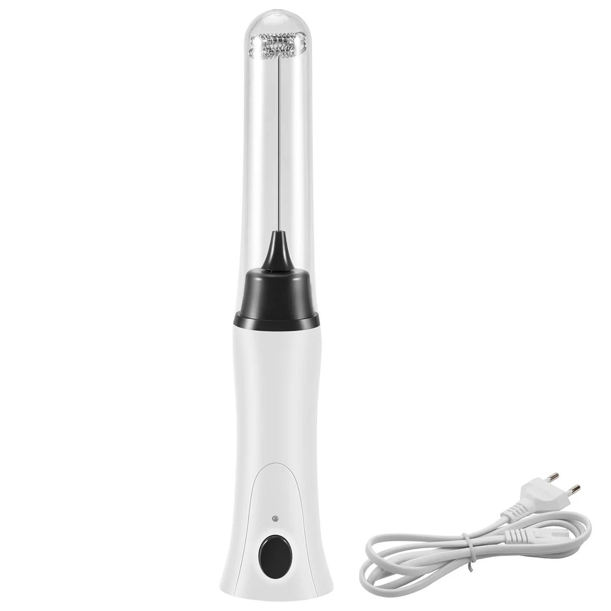 Handheld Electric Coffee Mixer Frother Automatic Milk Beverage Foamer Cream Whisk Cooking Stirrer Egg Beater With Cover 2