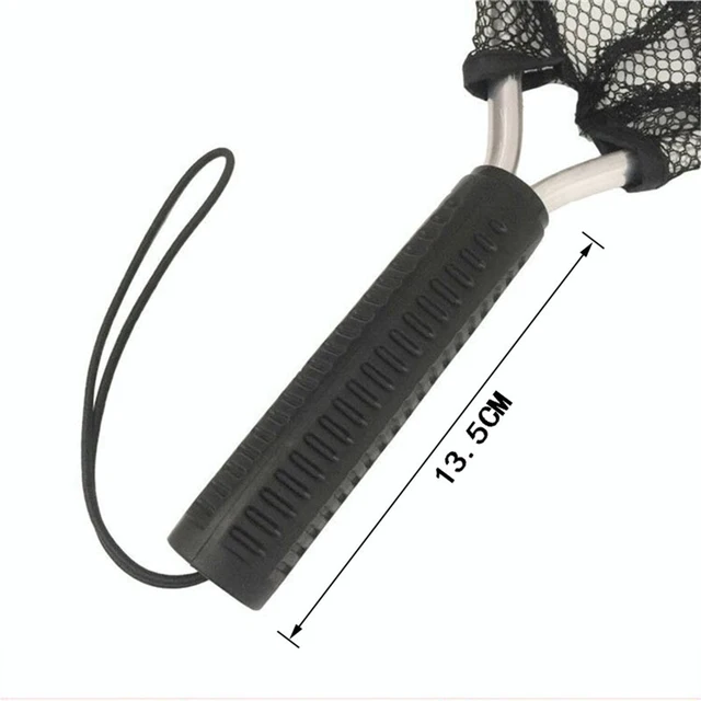 Hot Sale Fishing Accessories Fly Fishing Goods Landing Net with Corrosion Resistant Handle Knotless Mesh Gift for Friends Family 5