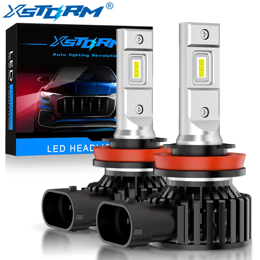 

XSTORM H7 LED H8 H10 H11 H16 JP 9005 HB3 9006 HB4 9012 Hir2 LED Bulb Car Headlight Fog Light Turbo Lamp 12V 6500K Automobiles