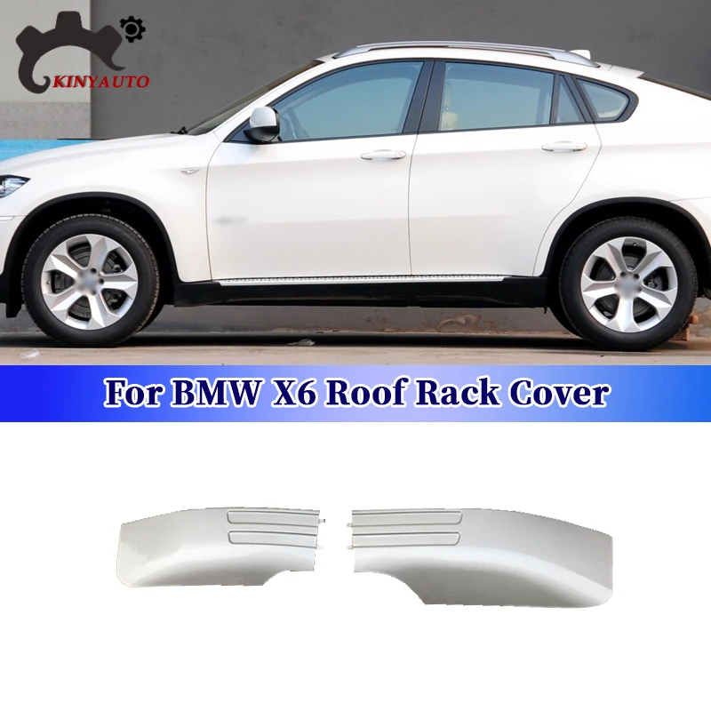 Rails De Toit Décoratifs Pour BMW X6 E71/E72 (2008-2014) - Argent - Kit Tuning KITT