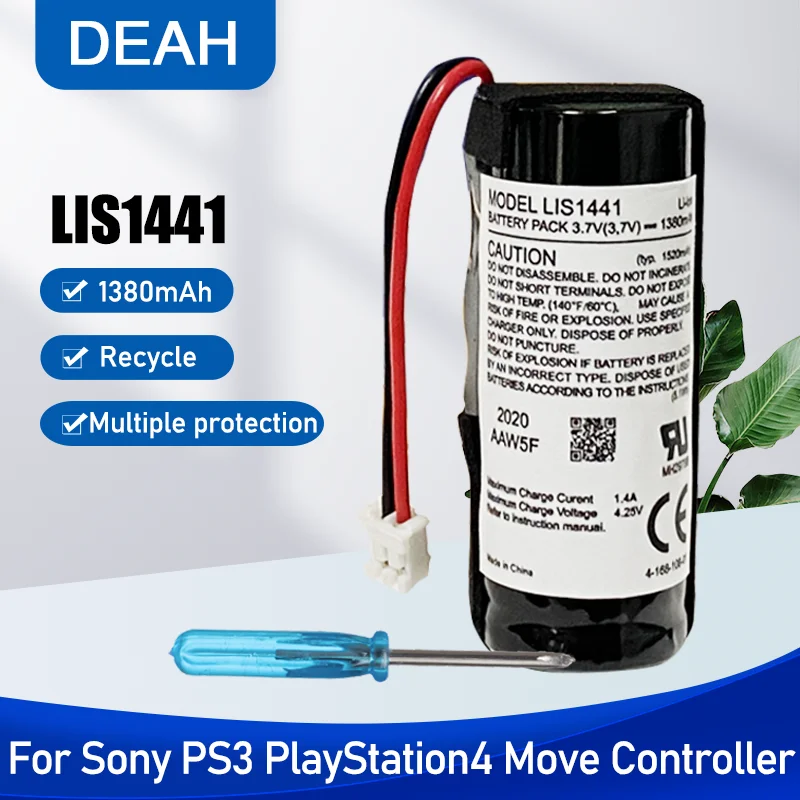 Lithium Rechargeable Battery Move Controller Battery Ps3 Controller