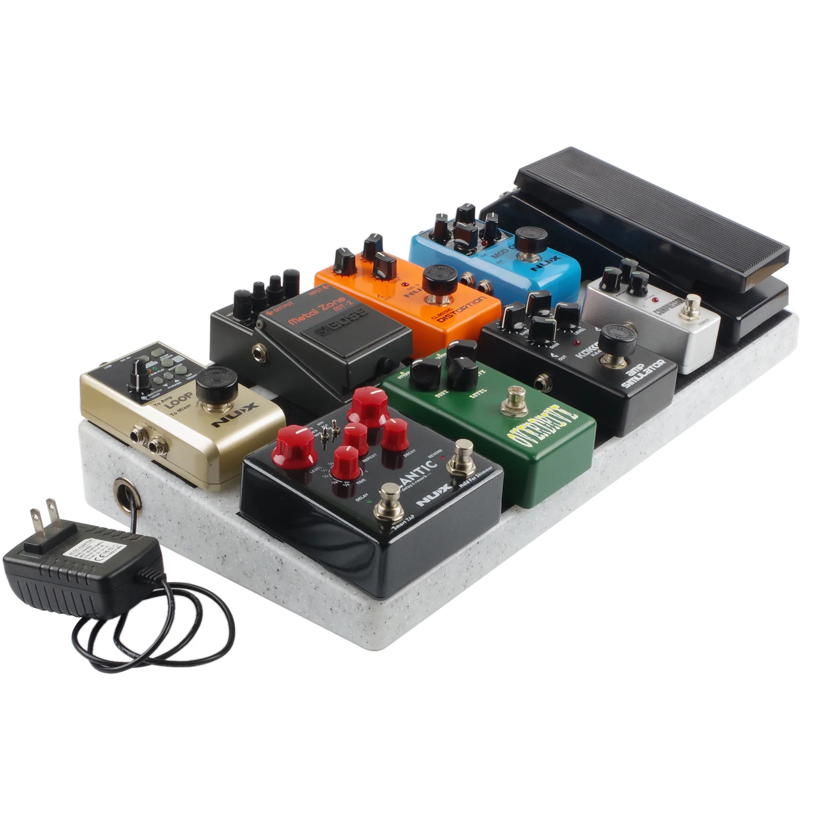 Single Effect Board, Effect Trackpad, Hidden Power Supply, Ultra-light, Super-strong and Large Capacity