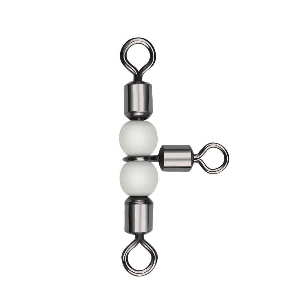 

20 шт., тройные рыболовные крючки с кольцом