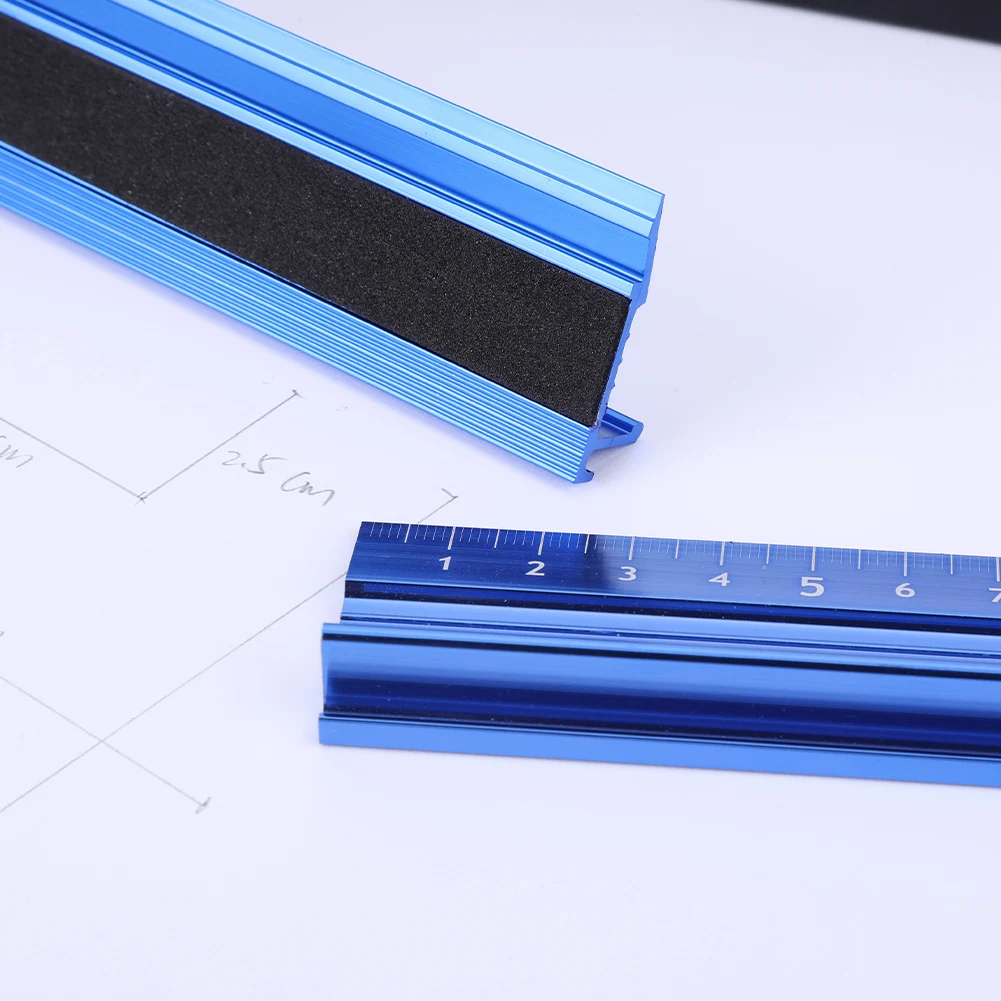 Aluminum Alloy Safety Ruler for Drawing and Leather Cutting