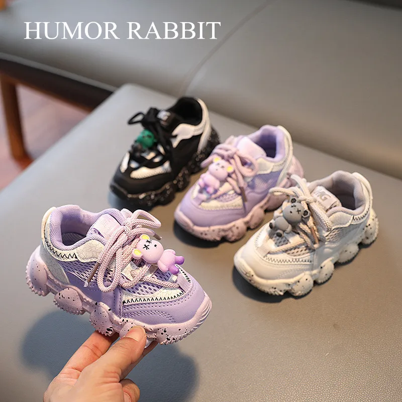 Children Cute Sports Shoes Baby Girls Sneakers Kids Running Shoes Toddler Infant Footwear Kids Boys Outdoor Casual Shoes 1-6Y hot princess girls sports shoes cartoon cute chunky sneakers breathable light weight mesh shoes running white trainers 26 37