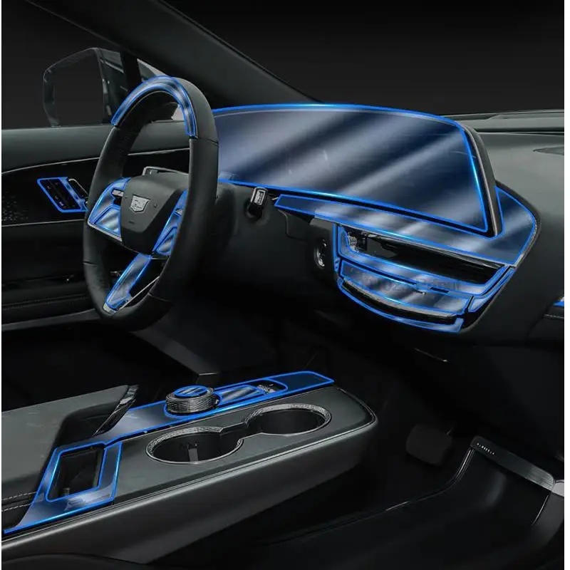 

Для Cadillac Lyriq 2023, панель редуктора, навигационный экран, автомобильное внутреннее пространство, защита от царапин