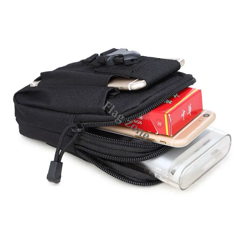 Multifunction Tactical Waist Bag Outdoor Molle Bag EDC Pack Molle Men Sport Hiking Hunting Working Tools Mobile Phone Pouch 5