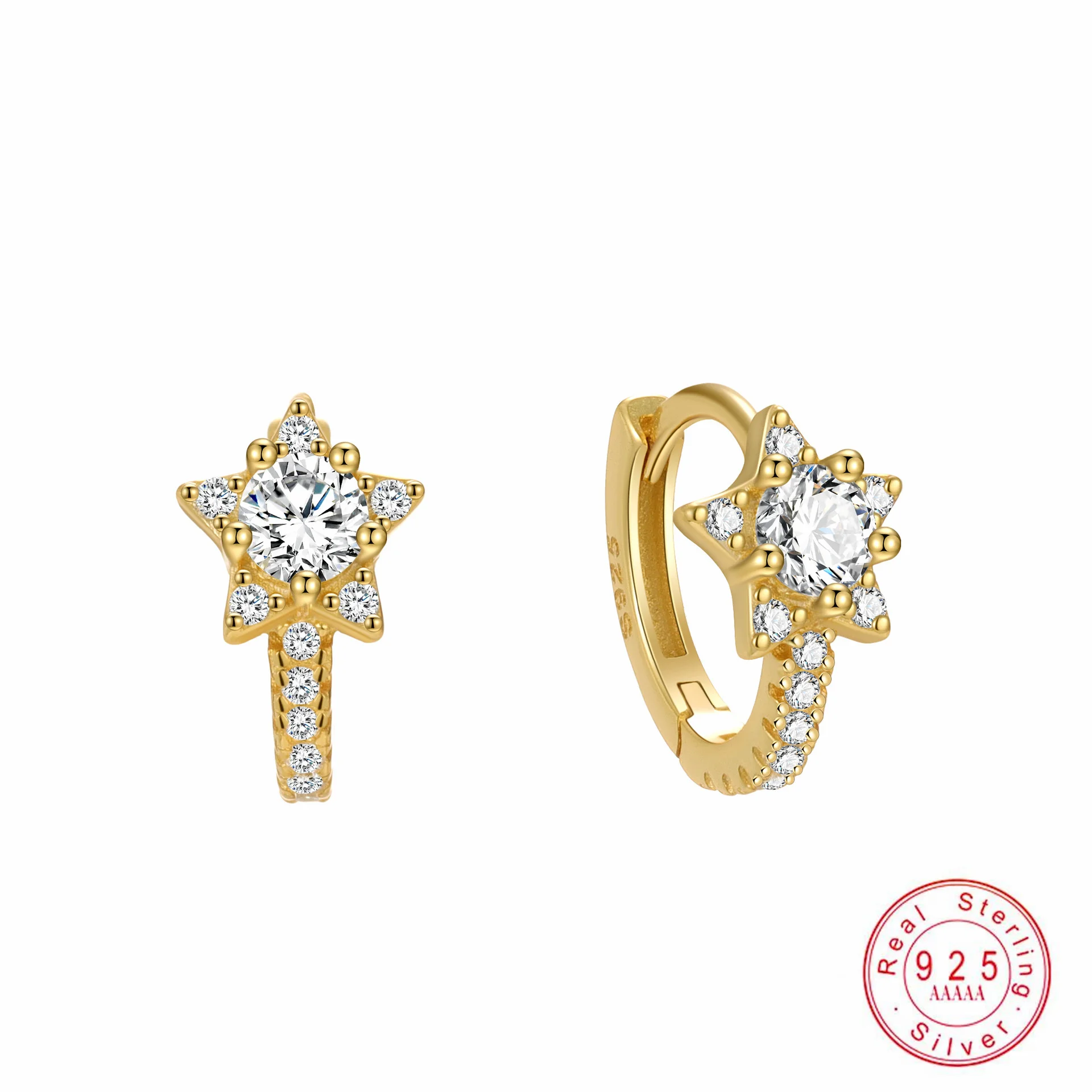 

Женские серьги из серебра 925 пробы с фианитами