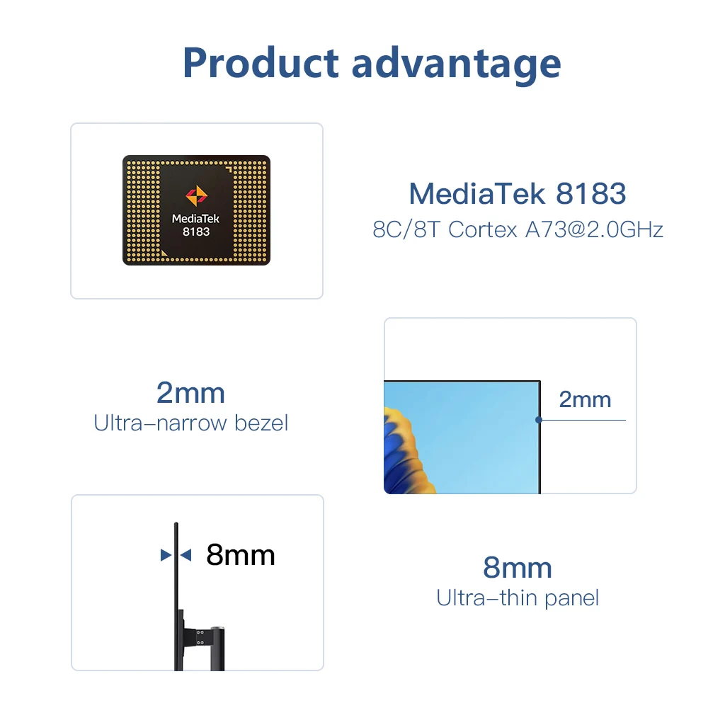 Android Tablet Smart Television In Cell Touch 21.5 inch Lcd Screen Movable Wireless Rollable Smart Tv With 5hr Battery