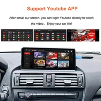 Autoradio sans fil Bonroad 10,25 pouces avec Carplay et Android Auto pour BMW Série 1 2 3 4 F20 F21 F23 F30 F31 F32 F33 F34 F35 F36 2013-2017 4