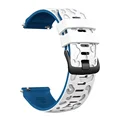 White and blue
