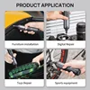 Mini Electric Screwdriver Set USB Rechargeable 2000mah Adjustment Power Dril Multi-function Disassembly Torque Repair Tools Kit 6