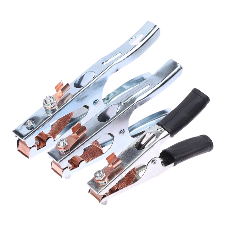 High-Performance Electroplated Copper Welding Ground Clamp for Manual Welder