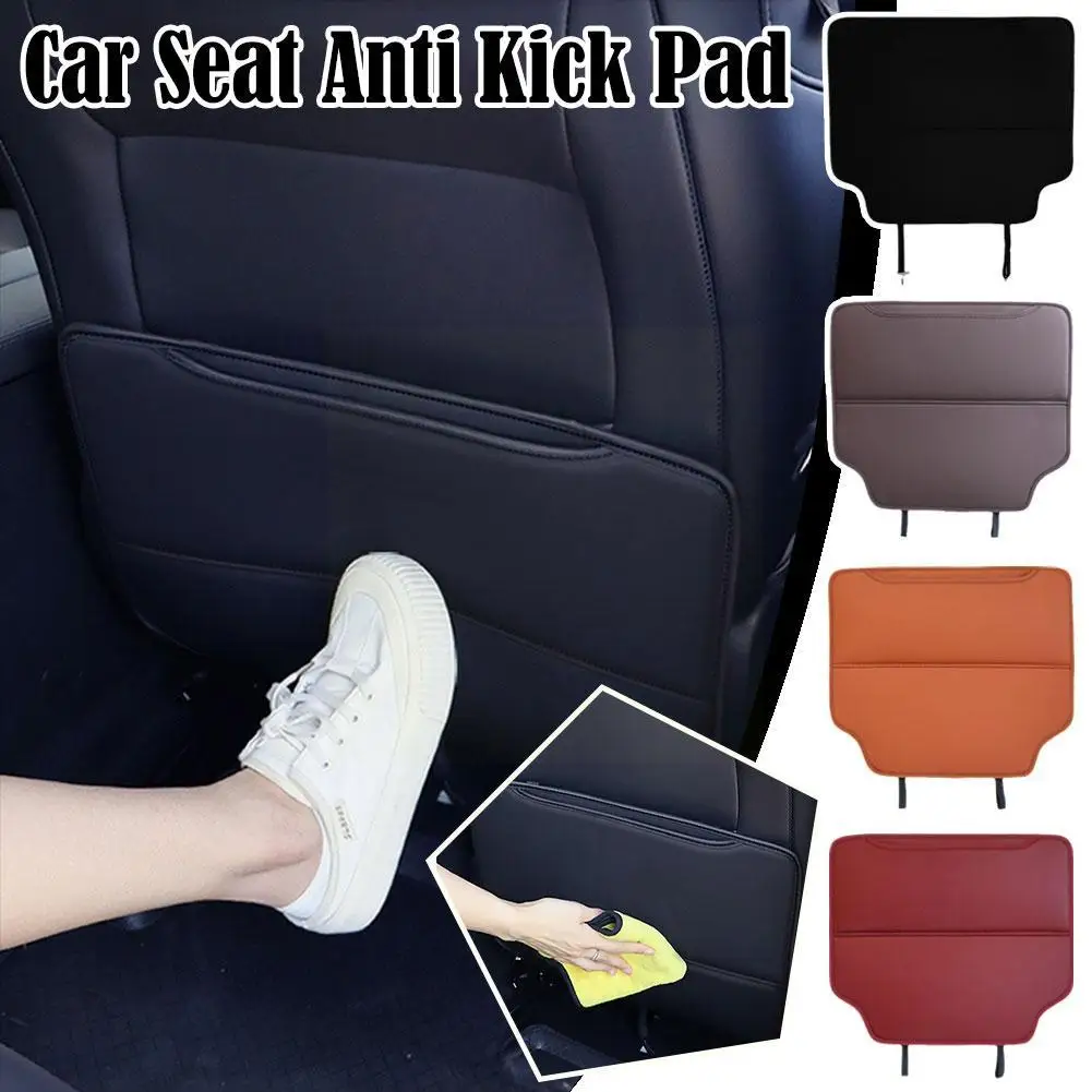 PU Leather Car Back Seat Protector Universal Pad Anti-Child-Kick Anti Auto Mud Product Dirt with Seat St U3V4 car seat protector
