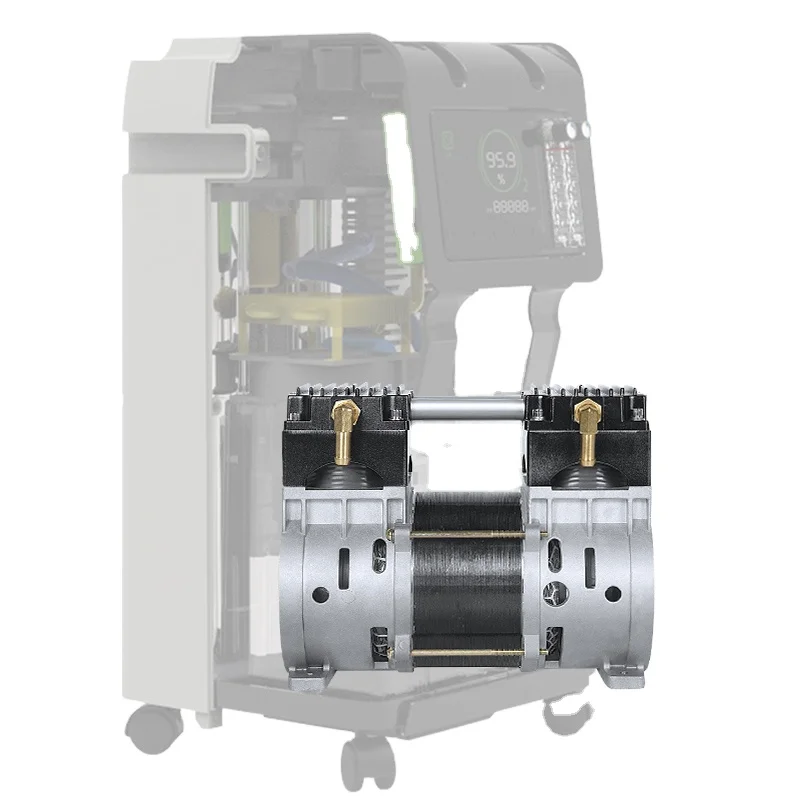 

AC550W 130LPM portable air compressor for 10L oxygen concentrator