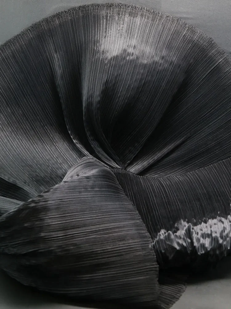 Tulle Fabric Pleated Organza for Wedding Dress DIY