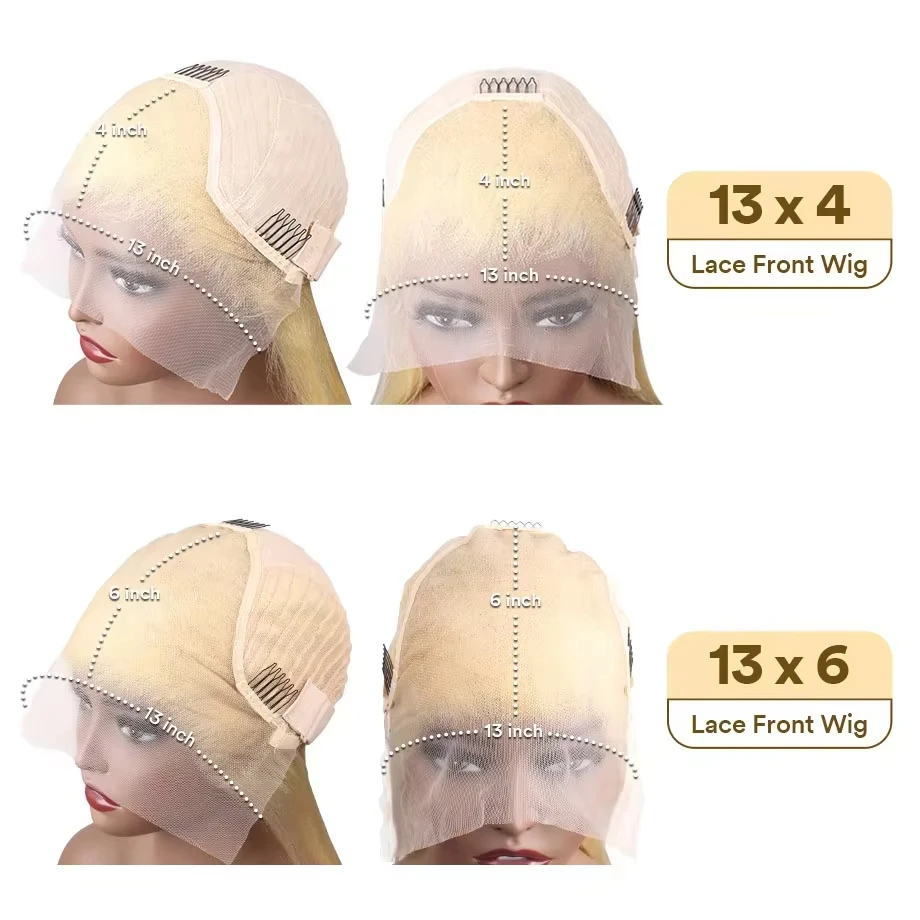 613 Blonde Lace Front Wig Human Hair Body Wave 13X6 Hd Lace Frontal Wig 13X4 Lace Front Human Hair Wig Hd Lace Wig For Women 6