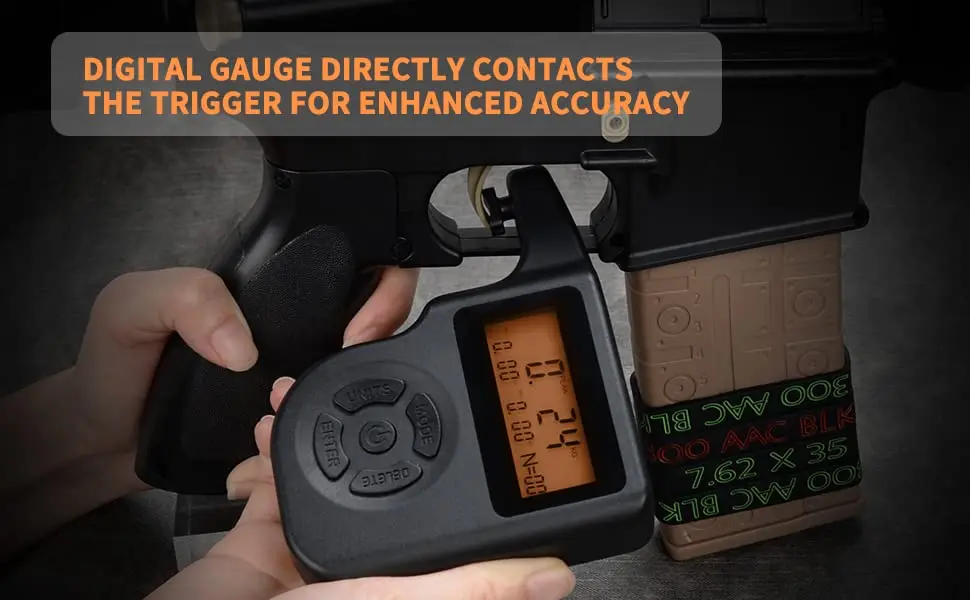 Dinamometro Digitale Professionale AMF-20 - Misuratore Di Forza Push-Pull Con Schermo LCD, 4 Unità Di Misura - Foto 9