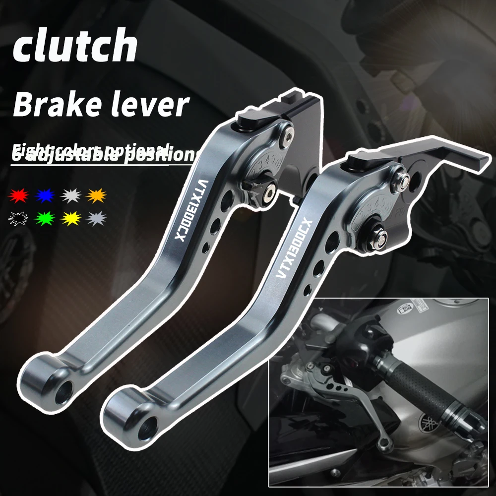 

Для Honda Fury/VTX1300CX VTX 1300CX 2009-2018 мотоциклетные регулируемые ручки рычаг длинный/короткий тормозной рычаг сцепления