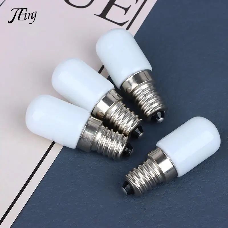 

1Pc E14 Mini LED Light Bulbs Refrigerator Light Bulbs 220V Lamp Bulbs Screw Bulb for Refrigerator Display Cabinets Bulb