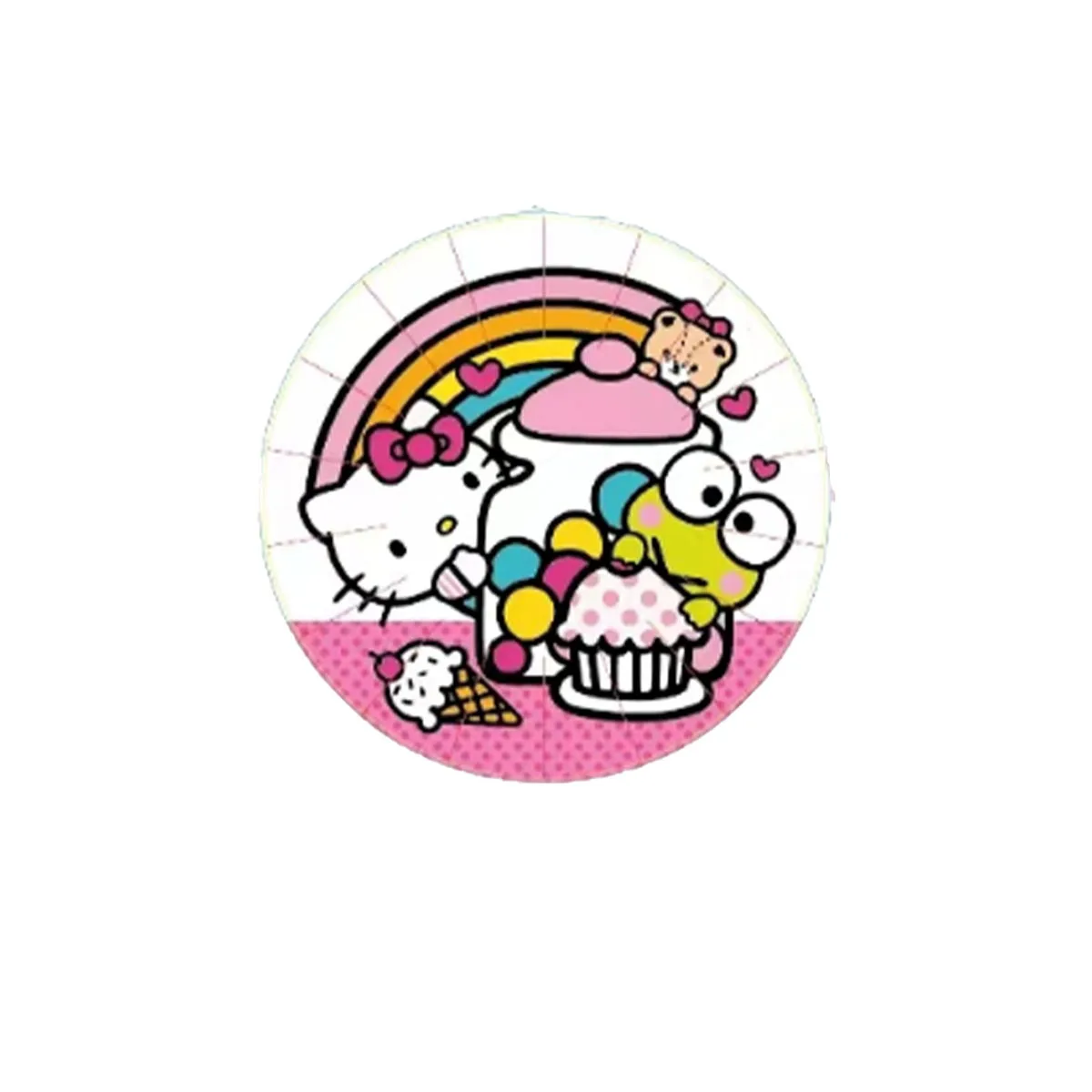 헬로 키티 생일 파티 용품, 일회용 식기, 종이 접시, 종이컵 티슈, 소녀 생일 파티 장식, 어린이