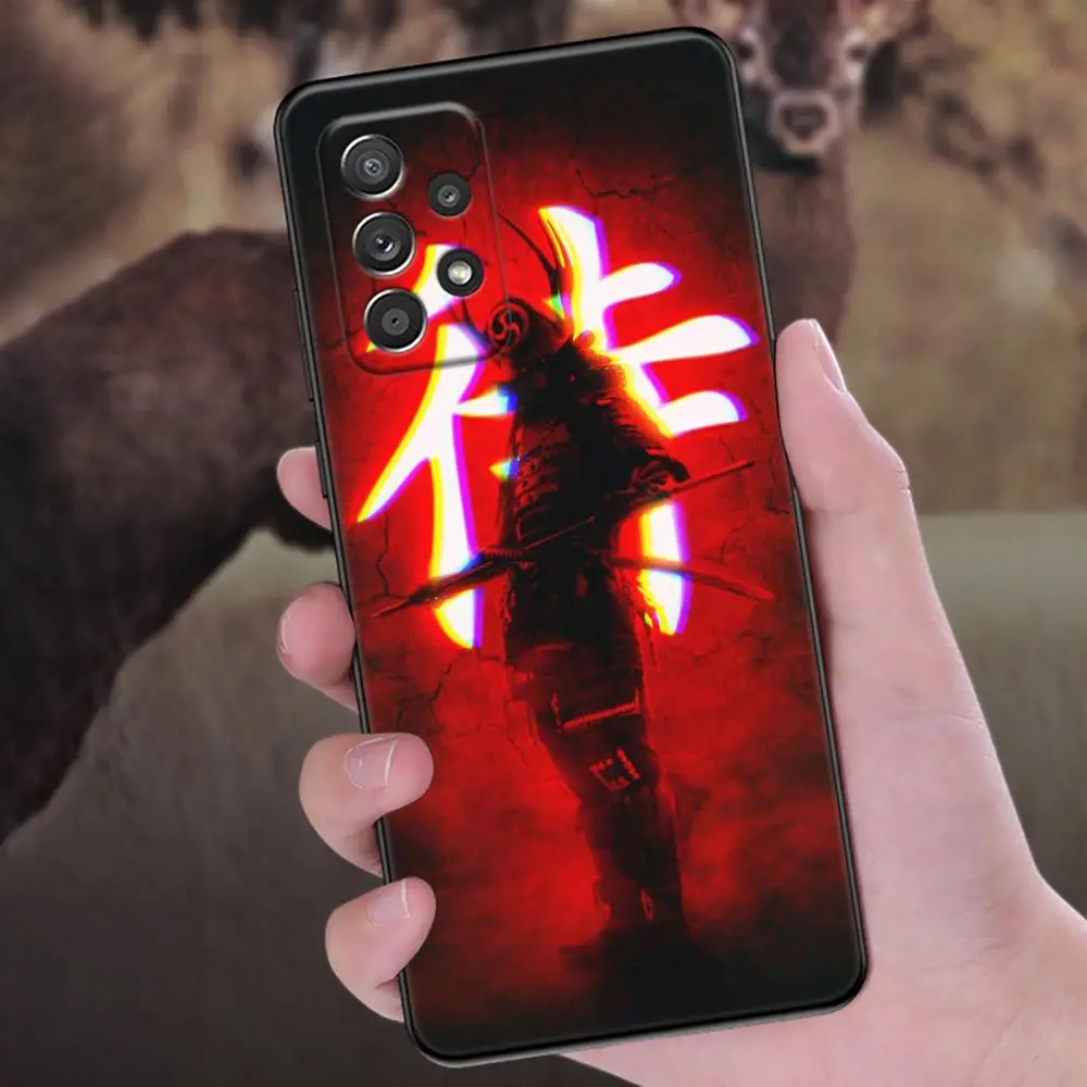 Japanese Samurai Ninja Phone Case - Soft Cover Design