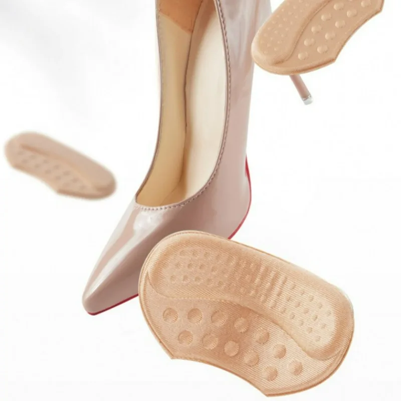 Antiwear Heel Sticker Sneakers Adjust Shoe Size Foam Pad High Heels Adjustable Adhesive Insoles Patch Anti Fall Shoes Inserts