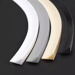 Silicone Water Retaining Strip Self-Adhesive Dry and Wet Separation Door Bottom Sealing Strip Flood Barrier Shower Dam Barrier