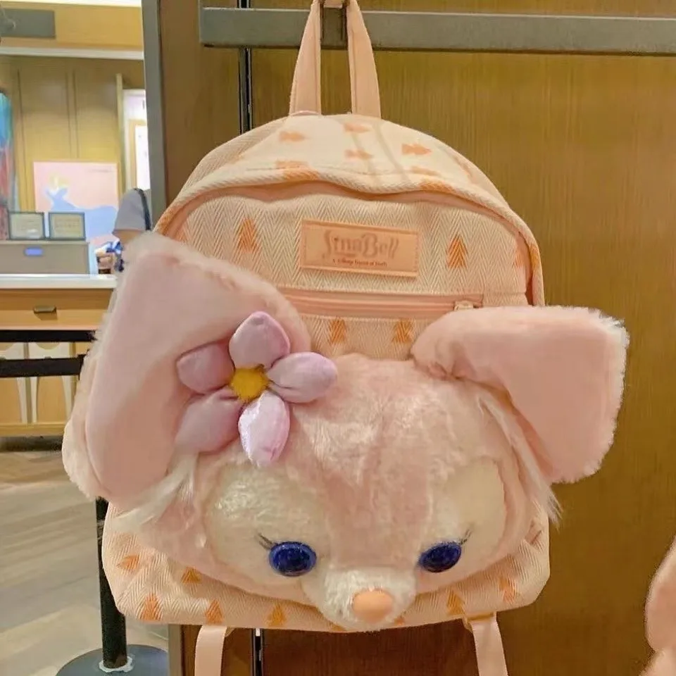 [High Quality] Shirley Rose Backpack Backpack Single Shoulder Crossbody Bag Cute Big Face Bag Duffy Doll Bag