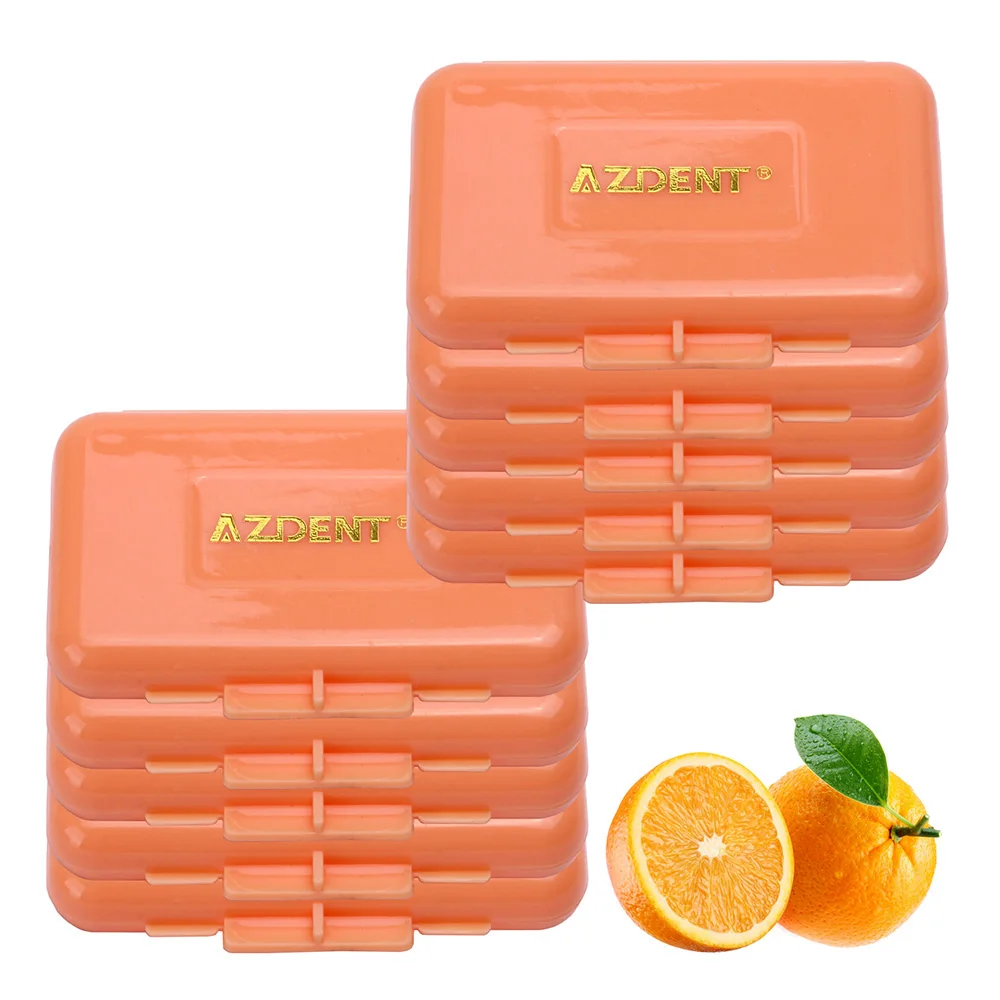 AZDENT 10 Boxen/Set Kieferorthopädisches Wachs für Zahnspangen, Zahnfleischreizungen und Mundpflege – Detail 12