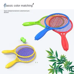 DokiToy – raquette de Tennis pour enfants, Sports de plein air, Tennis de plage, jouets de la maternelle, pour parents et enfants 