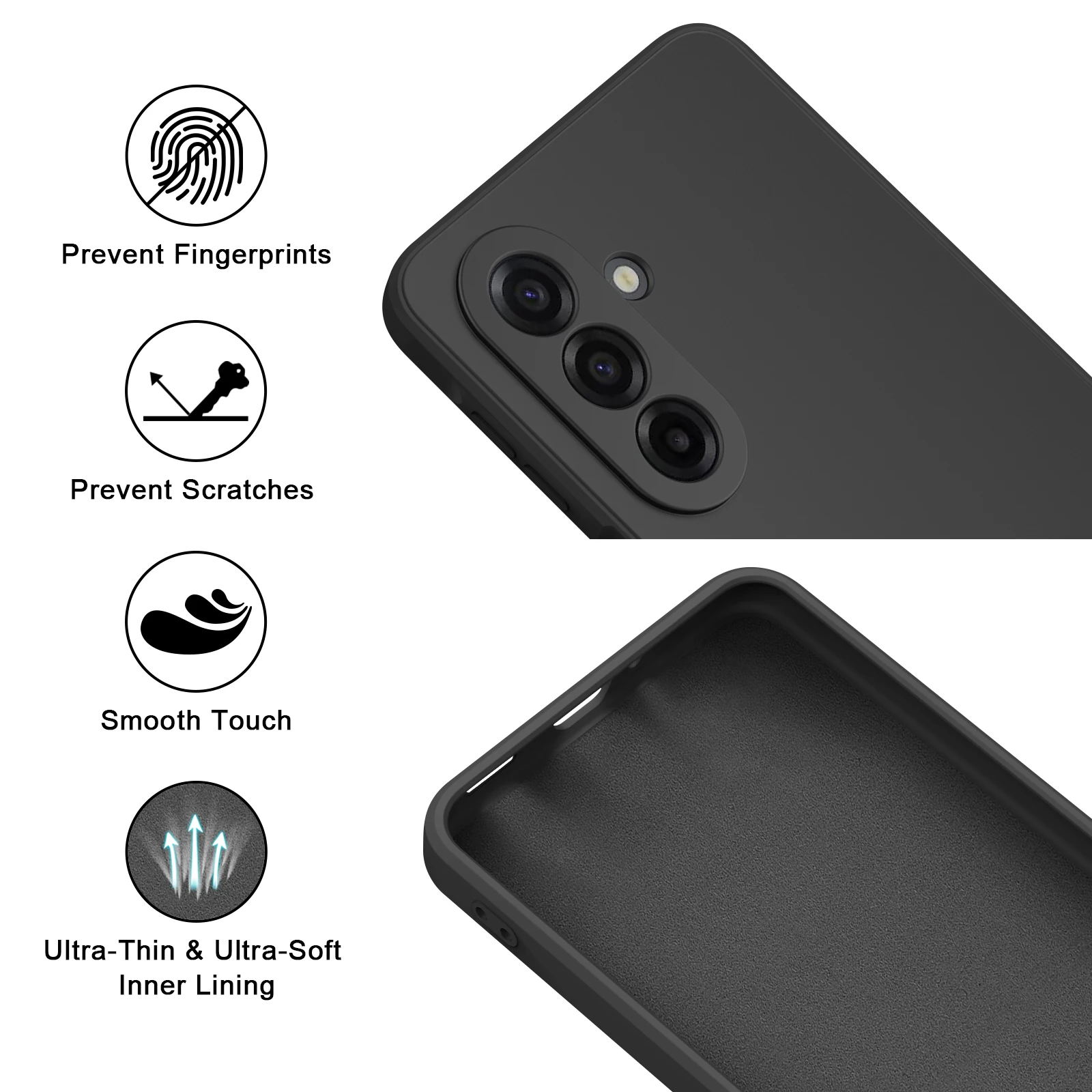 Soft Silicone Shockproof Phone Cover - Enhanced Protection Case