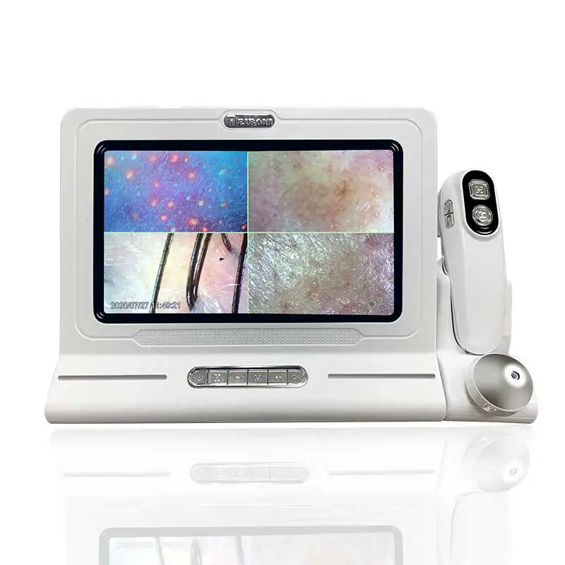 High Quality HD Portable Scalp Scanner Detector 3D Hair Analyzer Machine for Face and Skin Analysis Home Use Supports IT Plug