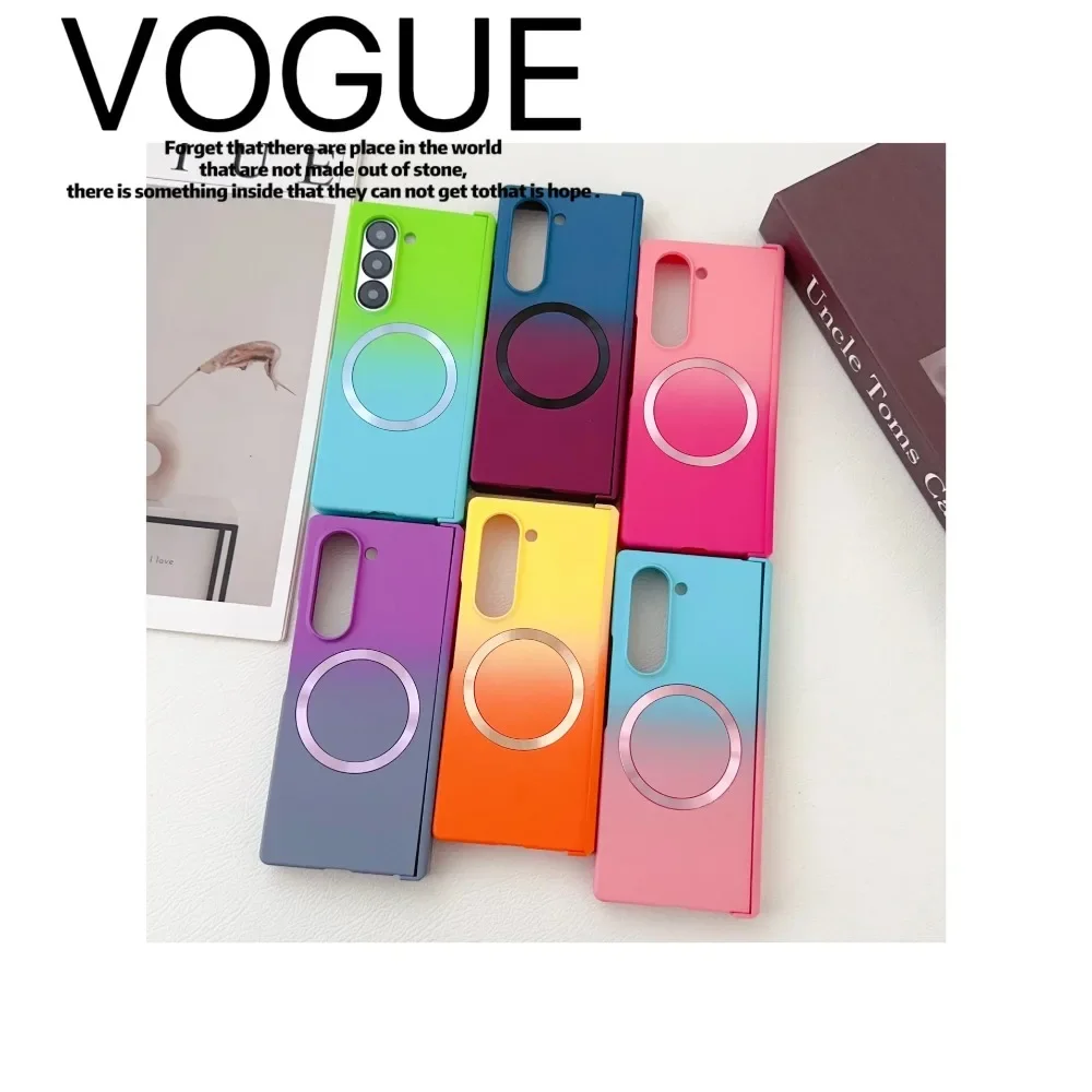Magnetic Hinge Protection Shockproof Phone Case with Enhanced Durability