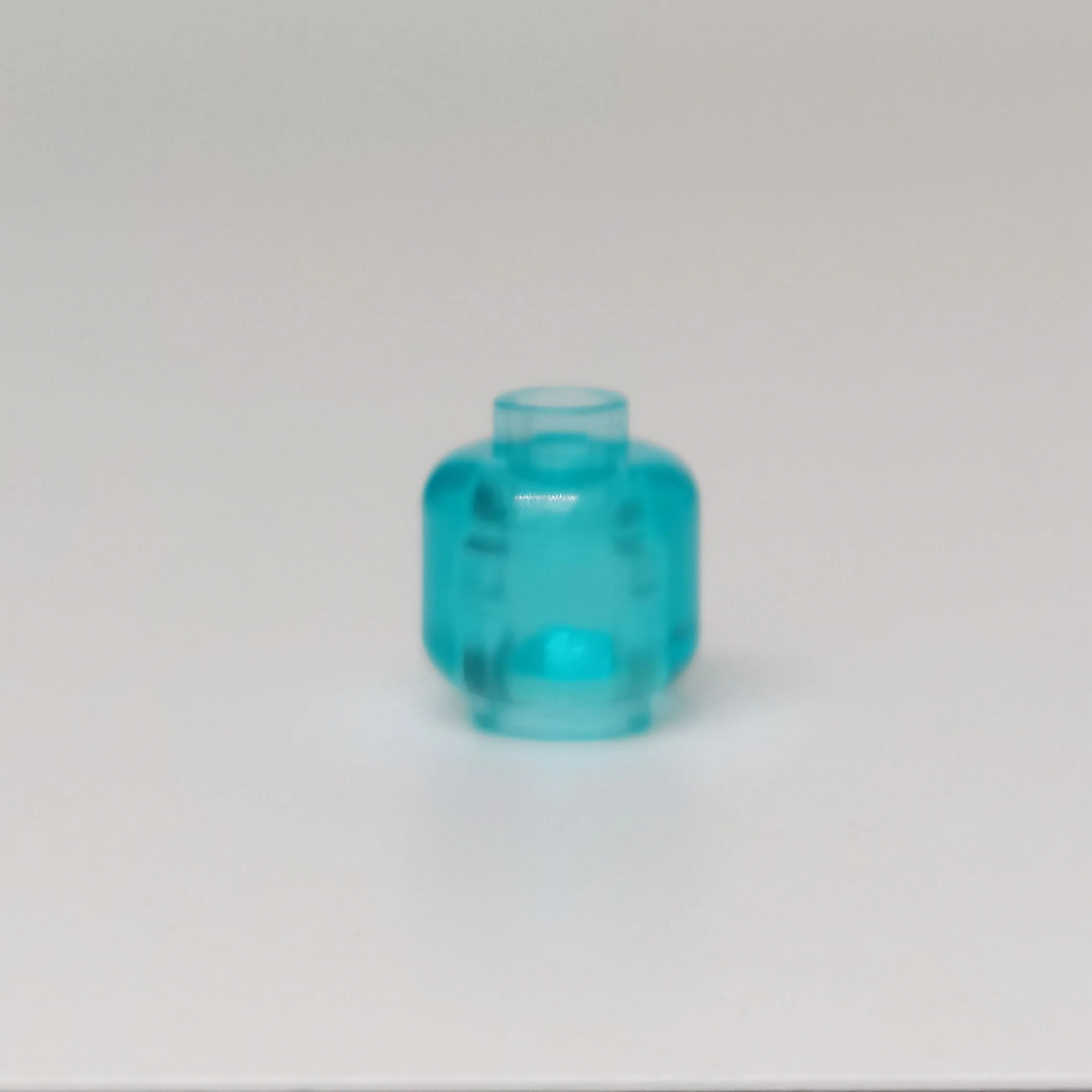 100pcs DIY MOC Building Block Parts - Plain Head with Blocked Open Stud