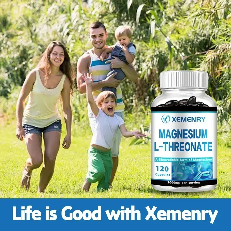 Magnesium L-Threonate Capsules &ndash; Helps Support Cognitive Health and Promotes Deep Sleep