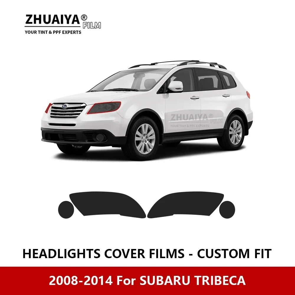 

For SUBARU TRIBECA 2008-2014 Car Exterior Headlight Anti-scratch PPF precut Protective film Repair film Car stickers Accessories