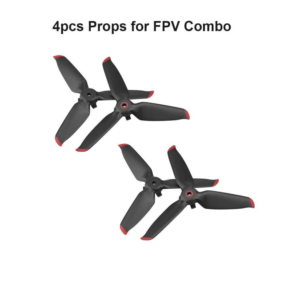 Propeller Replacement Parts Drone Propeller Blades Drone Propeller Drone Propellers 4pcs for DJI FPV Combo Quick Release 5328S Propellers Props Blade Replacement for DJI FPV Combo Drone Accessories