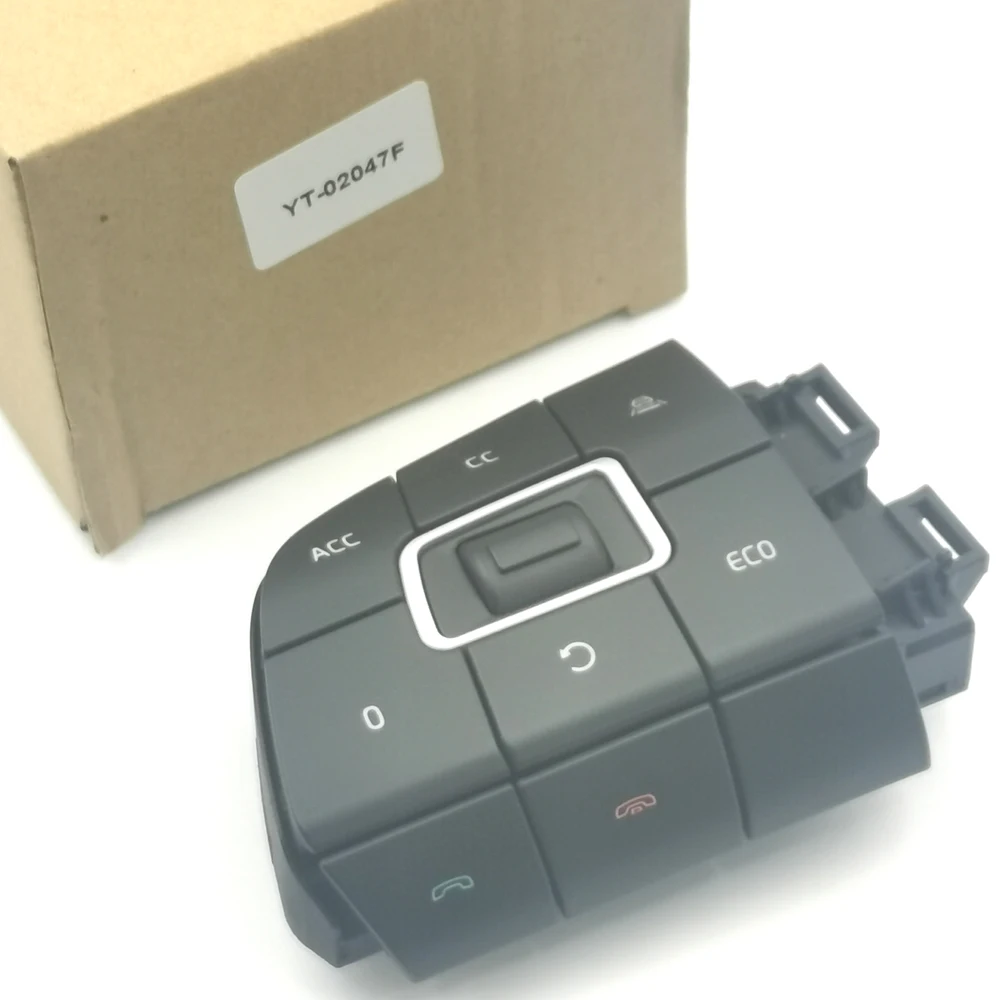 OE: ANJ80H055C, 21957049, 22629273, 307329440U33-AG Truck Steering Wheel Switch Module For VOLVO FH Lorry Part (LEFT)