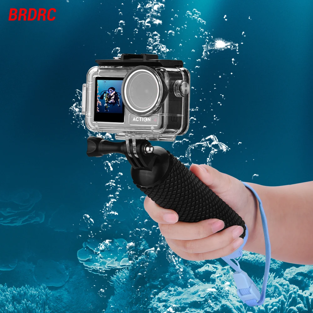 

BRDRC 60M Waterproof Case For DJI Osmo Action 4/3 Underwater Diving Housing Cover High Strength Protective Camera Accessory