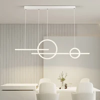 Smart LED Pendant Light Restaurant Hanging Lamp Remote Control Adjustable Color Temperature Brightness Living Room Home Lights 2